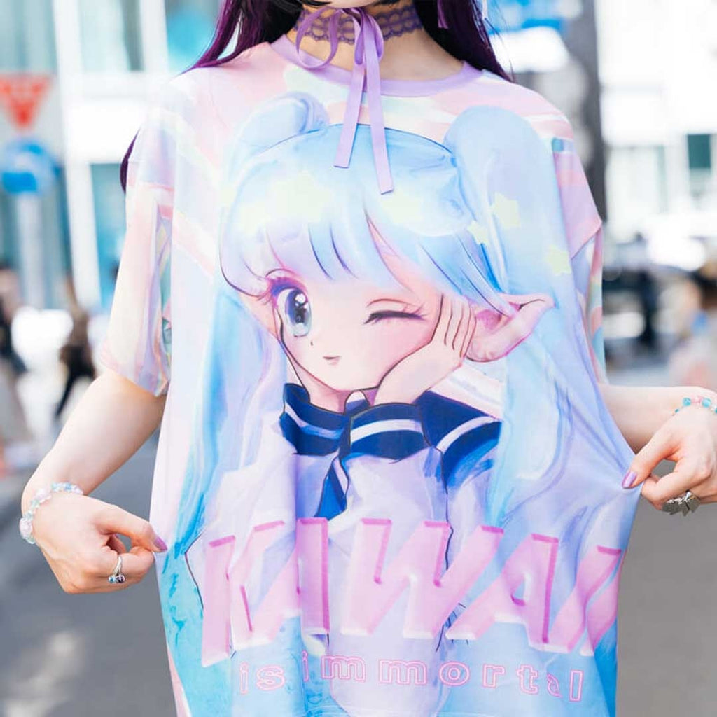  Menhera Chan Yami Kawaii Japanese Anime Kawaii Menhera Premium  T-Shirt : Clothing, Shoes & Jewelry