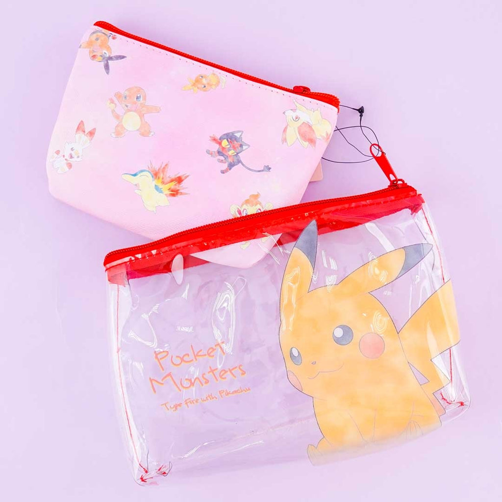 Pokémon Pencil Pouch Pink - Pikachu