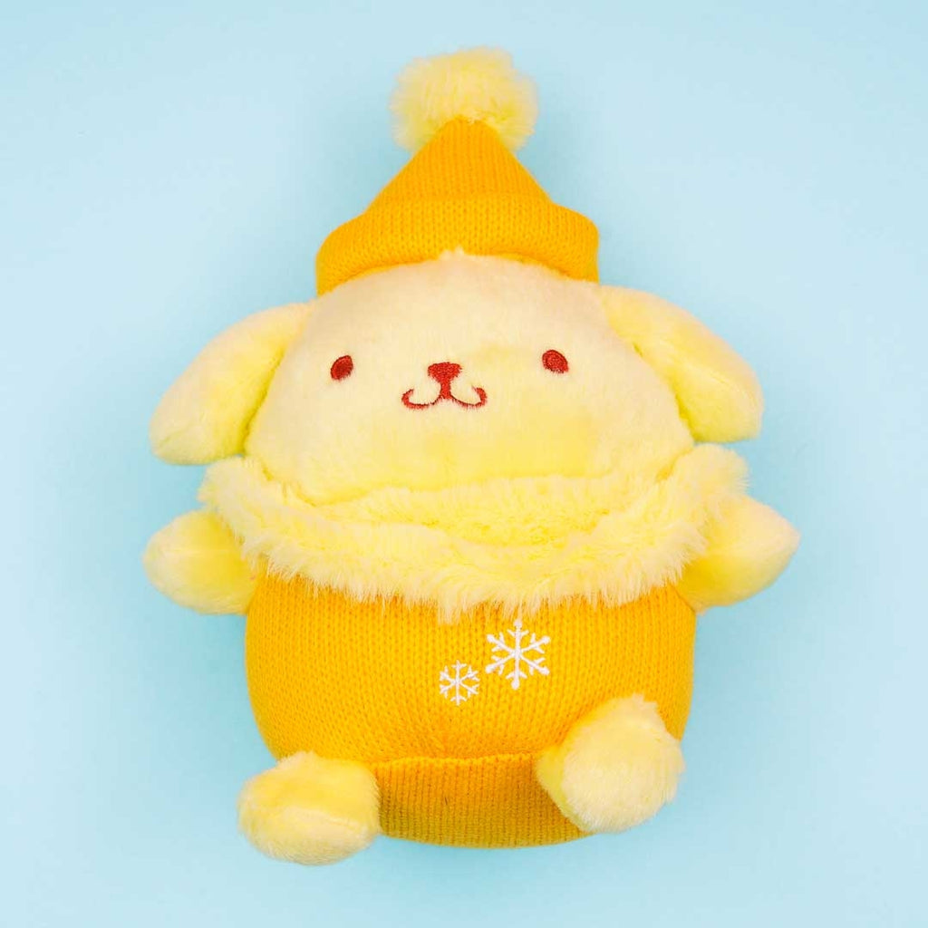 Pompompurin Fuzzy Plush (Sweater Weather Series)