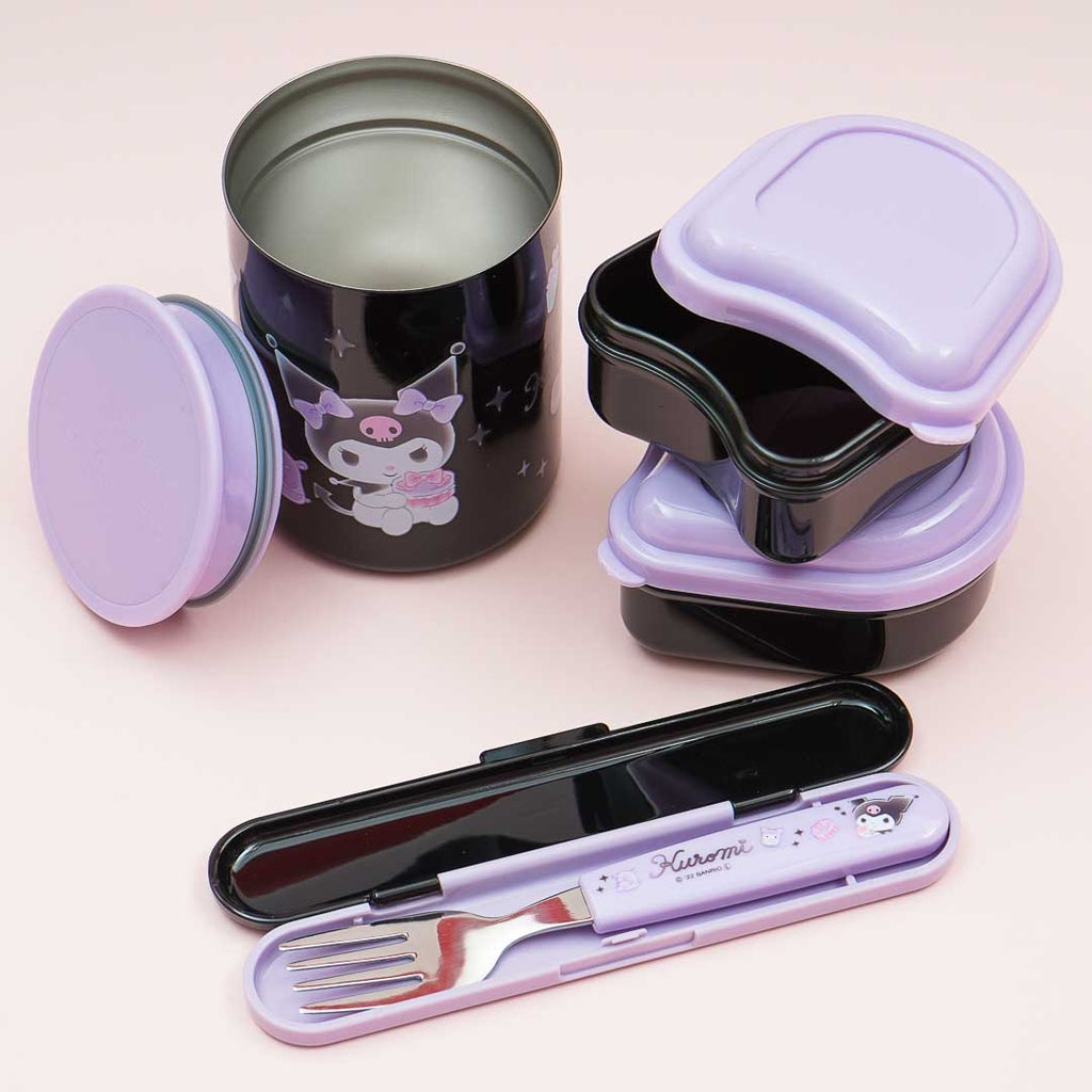 Buy Sanrio Kuromi Lace Bento with Two Clips at ARTBOX