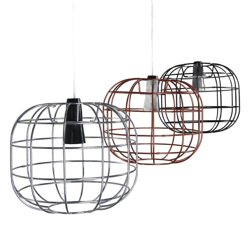 large cage lampshade