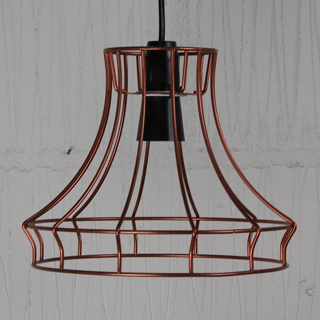 vintage wire lampshade frame