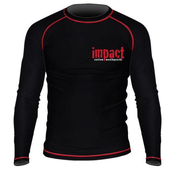 Impact Black Rash Guard Impact Mouthguards