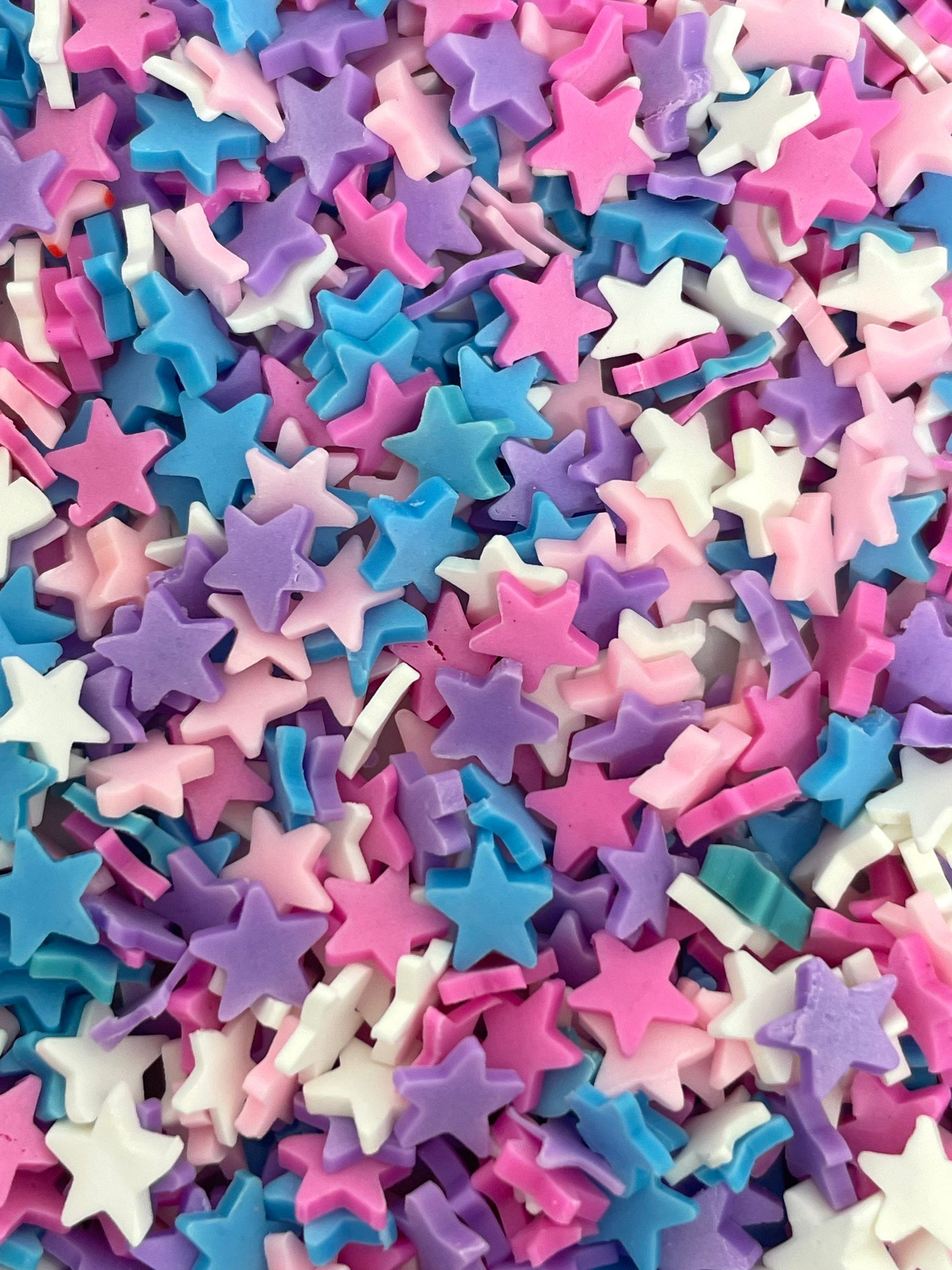 Pastel Fake Candy Quins, Fake Sprinkles for Slime, Round Sprinkles for  Resin, Fimo, Sculpey, Polymer Clay Sprinkles, Clay Confetti