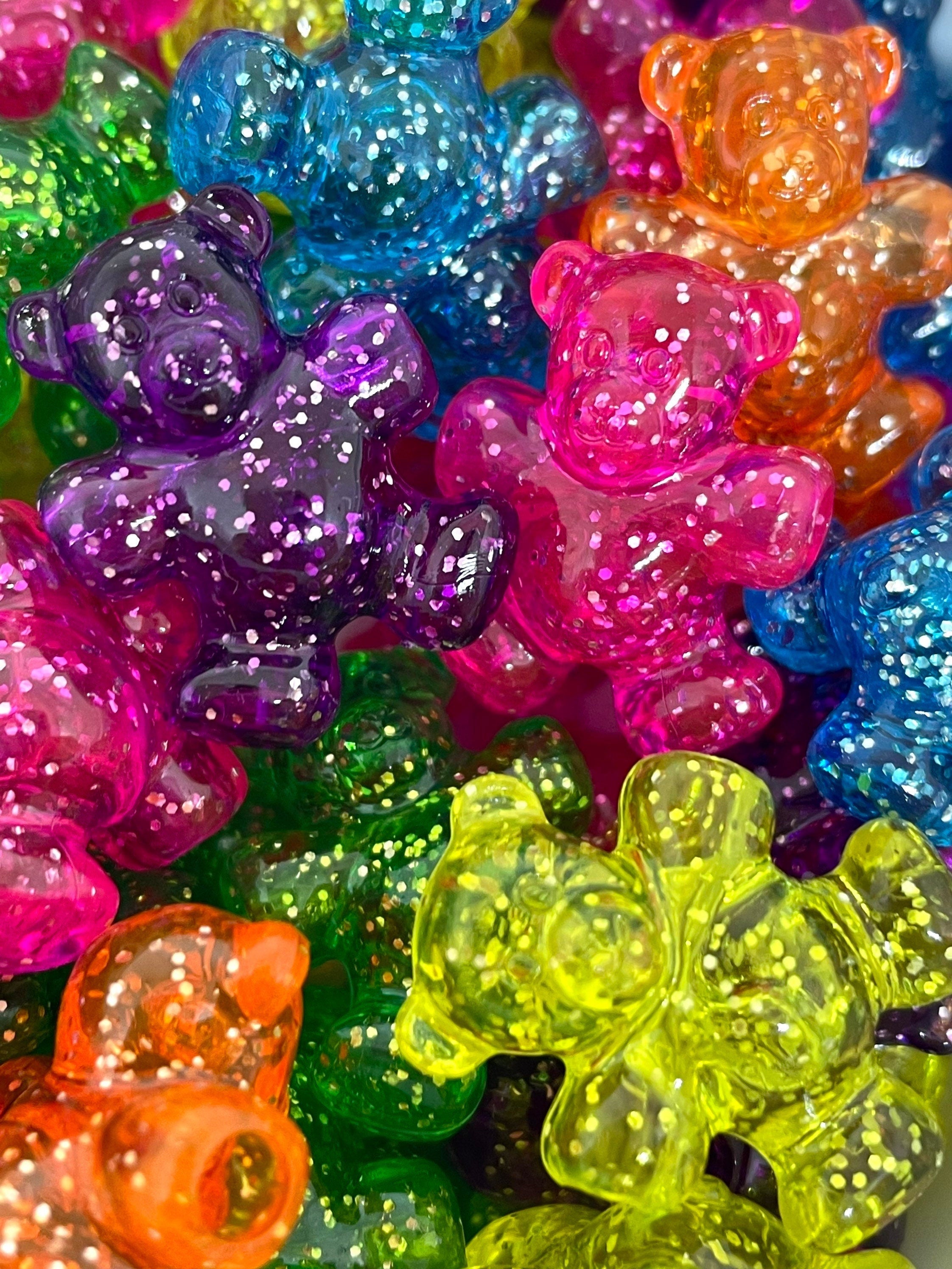 Jelly Kandi Beads from Japan, Pony Beads