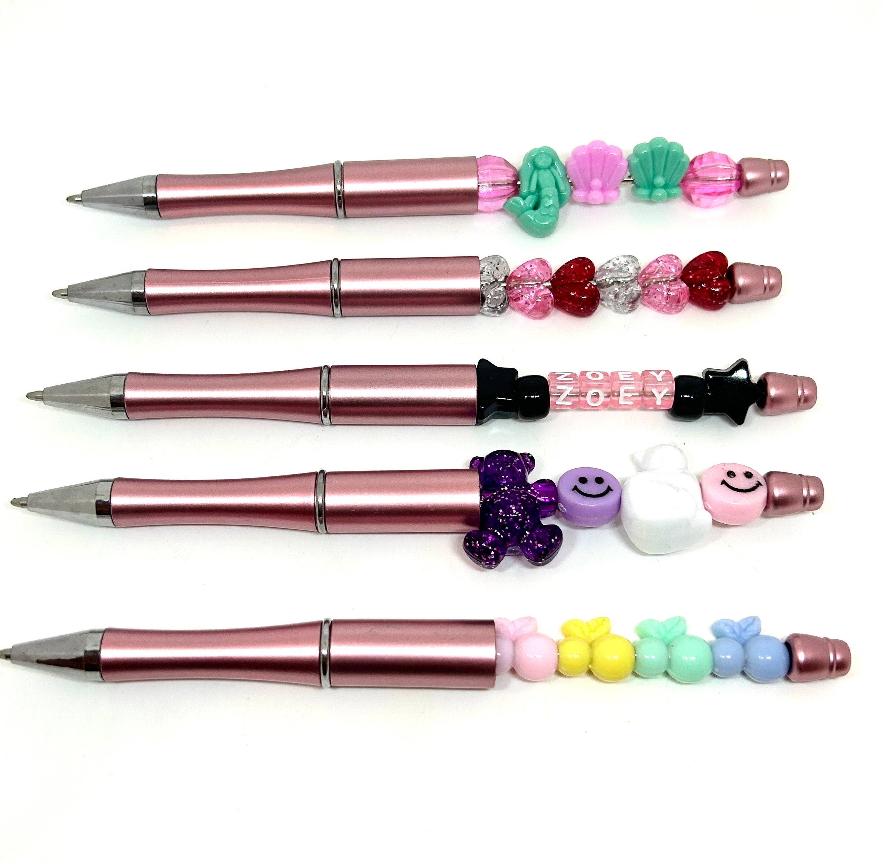 Beadable Pens, DIY Beaded Pen – The Silicone Bead Store LLC