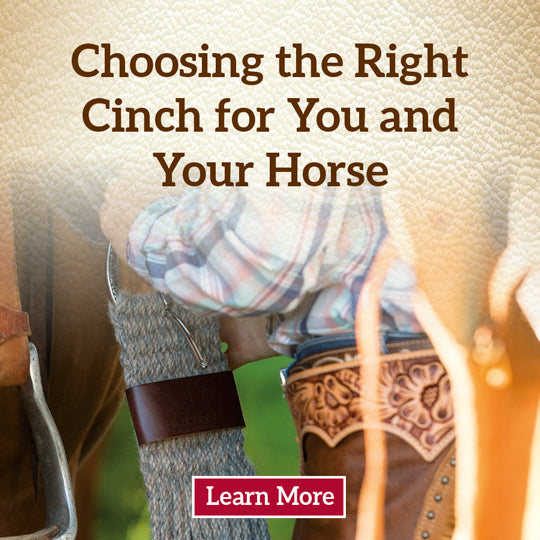 Choosing the right Cinch for you and your horse