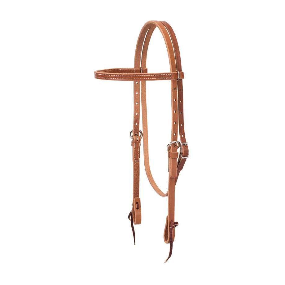 Weaver Leather Light Oil Navajo Pony Browband Headstall – Western