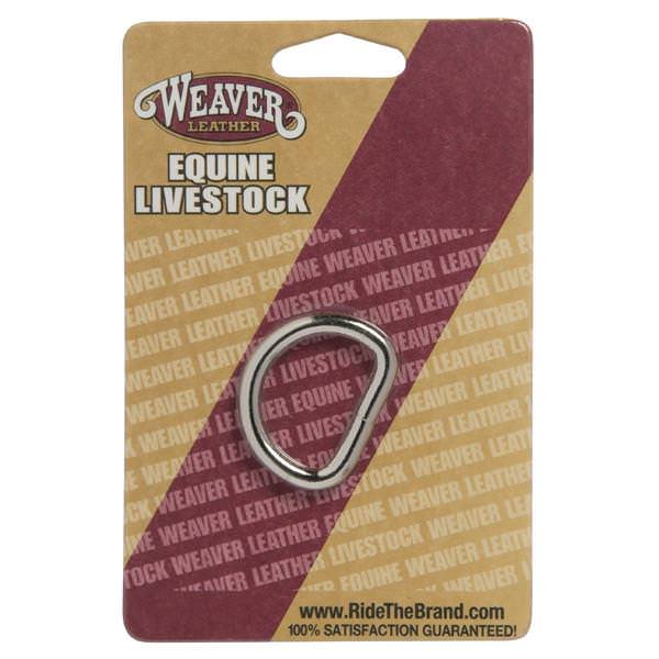 Weaver Leather Supply 07936-NP Saddle Dee with Clip, NP, 5/8