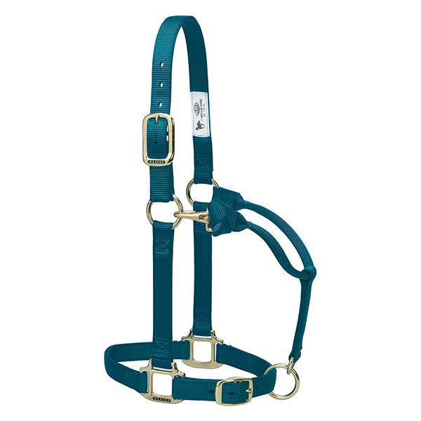 Original Adjustable Halter, 1 Yearling, Mustard - Weaver Equine