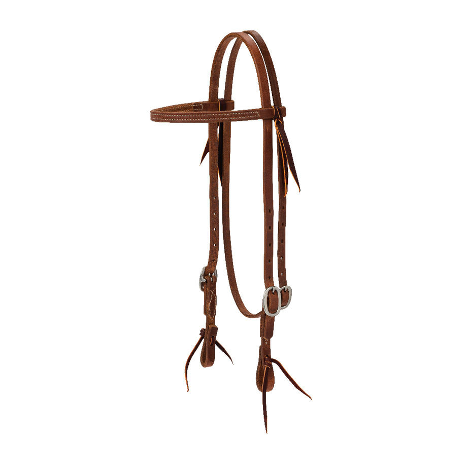 Justin Dunn Draft Bitless Bridle, Russet - Weaver Leather Equine