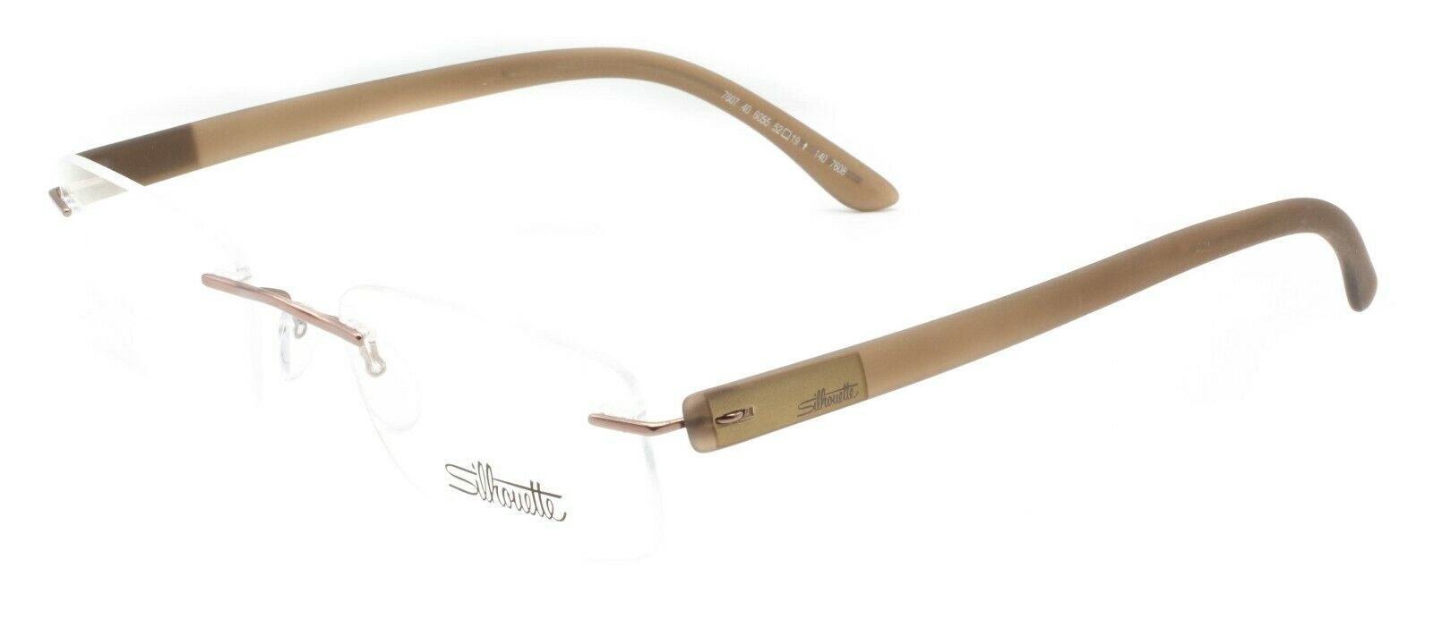 SILHOUETTE 7607 40 6055 Eyewear FRAMES RX Optical Eyeglasses Glasses  AUSTRIA New - GGV Eyewear