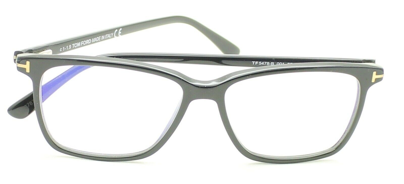 TOM FORD TF 5478-B 001 Eyewear FRAMES RX Optical Eyeglasses Glasses New -  Italy - GGV Eyewear