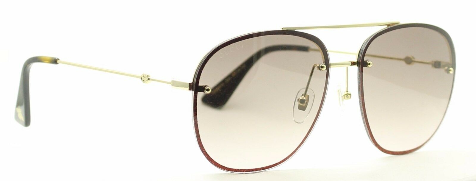 GUCCI GG 0227S 003 Pilot Sunglasses Shades Designer BNIB Brand New in  Case-JAPAN - GGV Eyewear