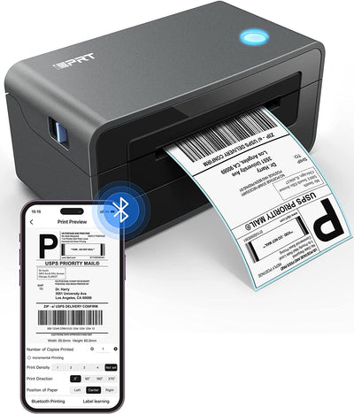 iDPRT A4 Thermal Printer, Inkless Printer, 300dpi Resolution 4ips Fast A4  Paper Printer with Auto Cutting, 100 Sheets Capacity, Compact Design