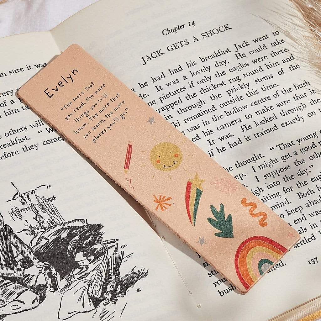 Personalised Child's Drawing Bookmark