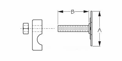 Esquema del kit de montaje de pernos