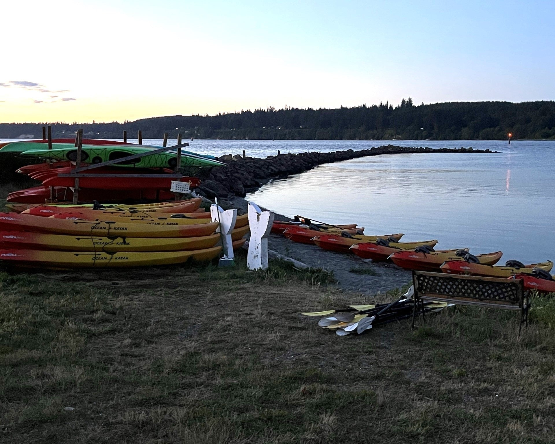 Bioluminescence Kayak Tour Port Gamble, Washington Olympic Outdoor