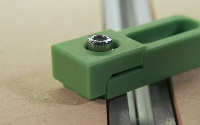 Shot of a clamp with flat jaw