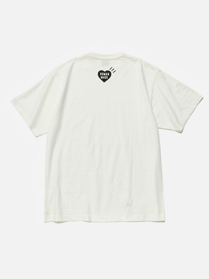 Human Made Heart Logo T-Shirt White - SS22 - US