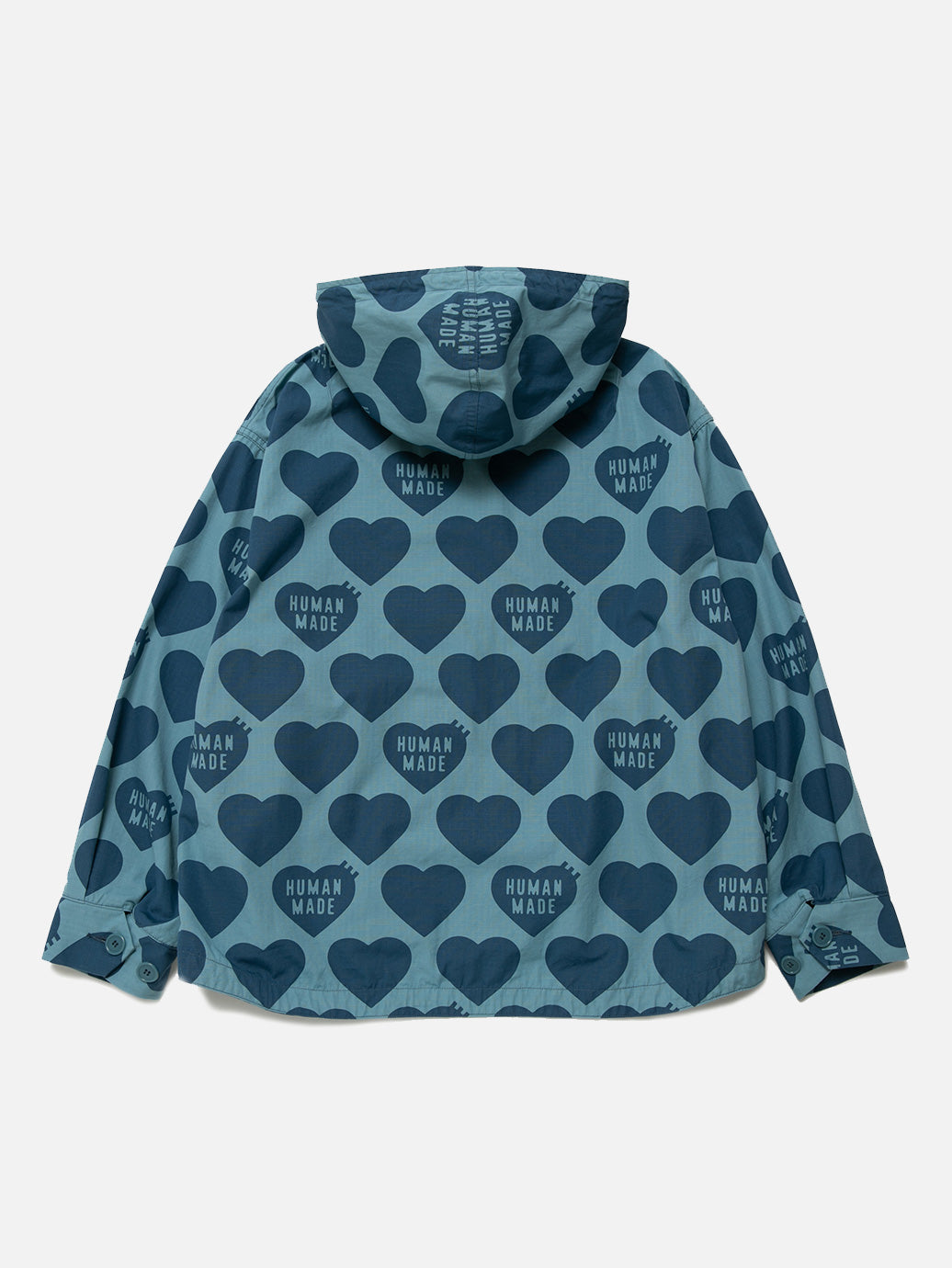 Human Made Heart Zip Up Parka – Oallery