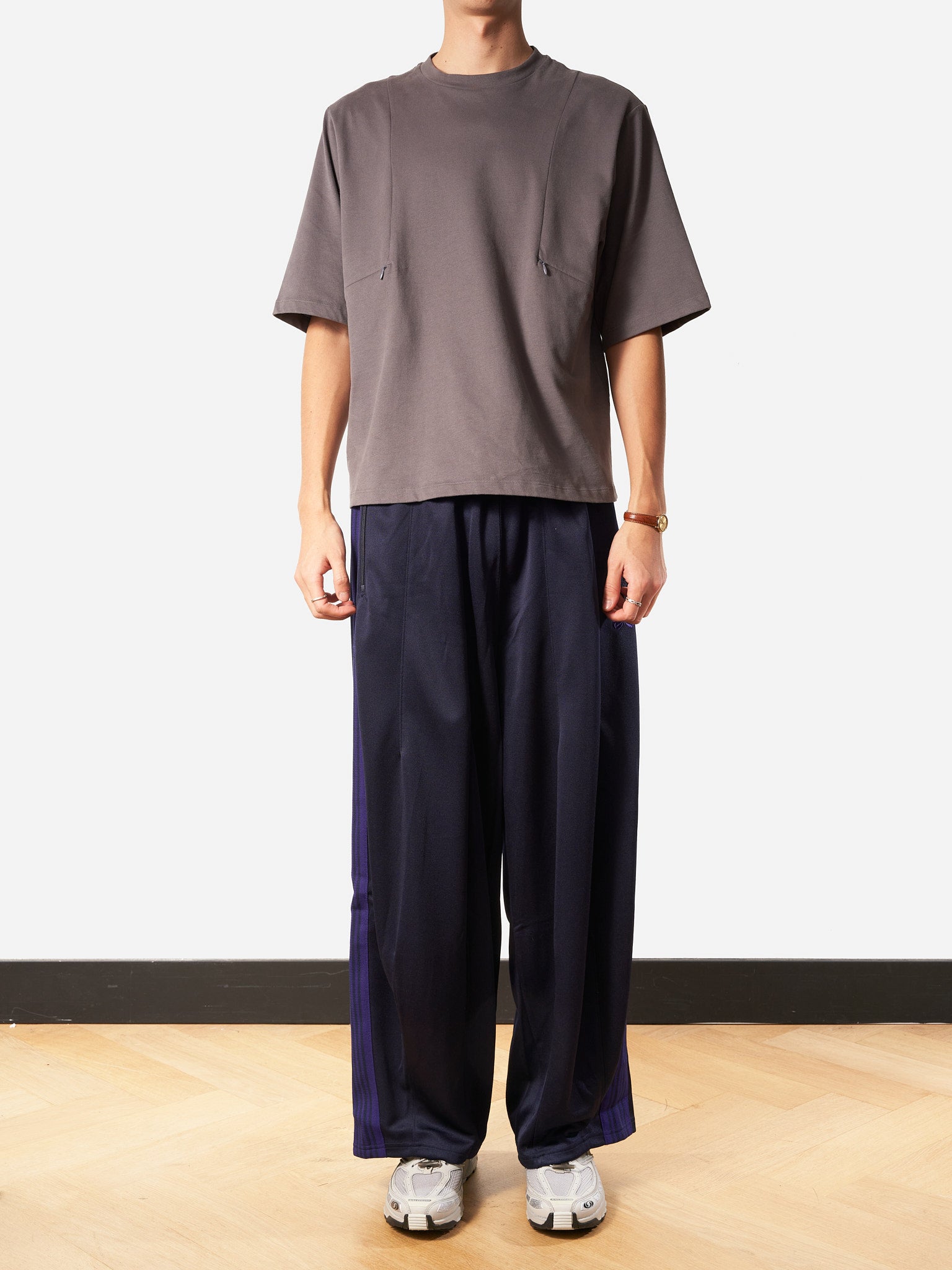 公式通販ショップ NEEDLES LOFTMAN別注 Track Pant-Poly Jq 7 - パンツ