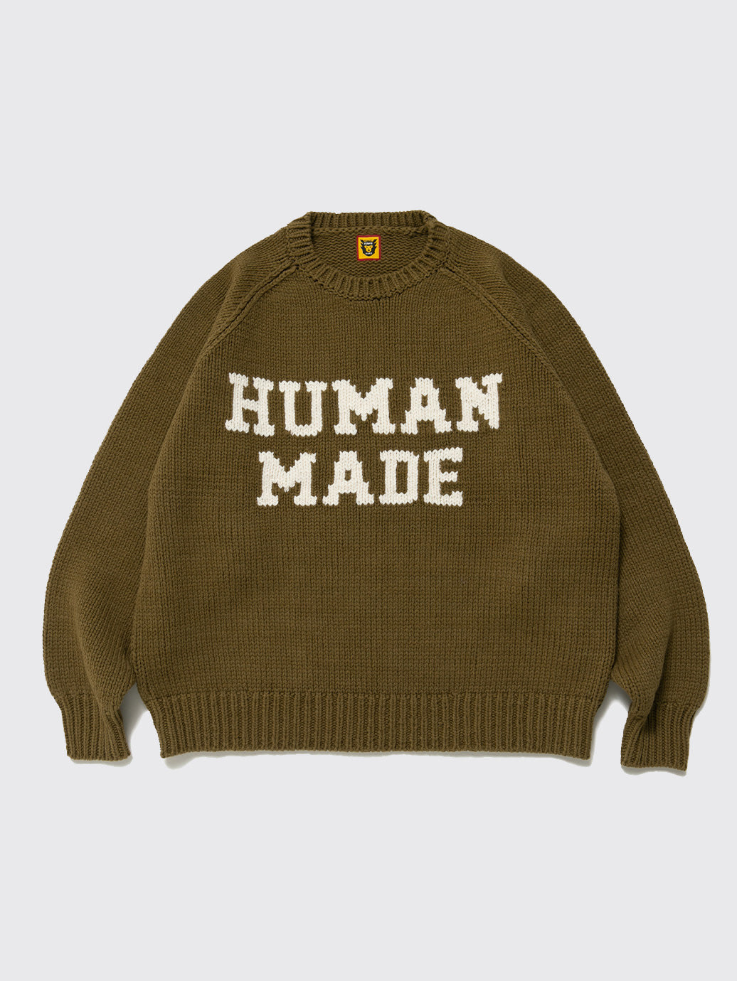 HUMAN MADE RABBIT RAGLAN KNIT SWEATER L - ニット