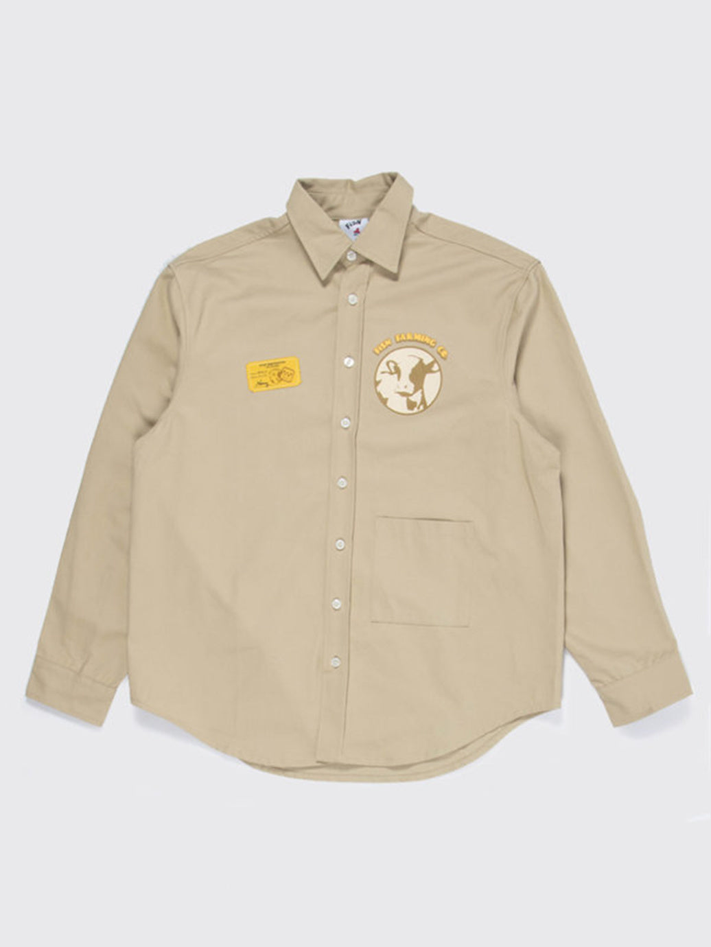 Story MFG LS Greetings Shirt Shore Check Block – OALLERY