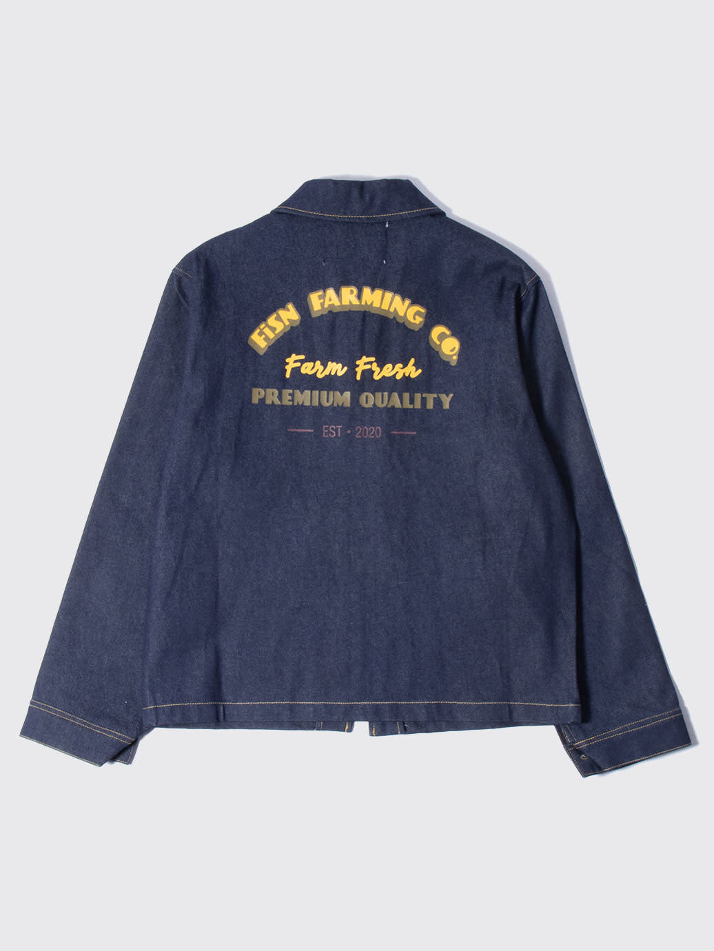 HUMAN MADE DENIM COVERALL JACKET