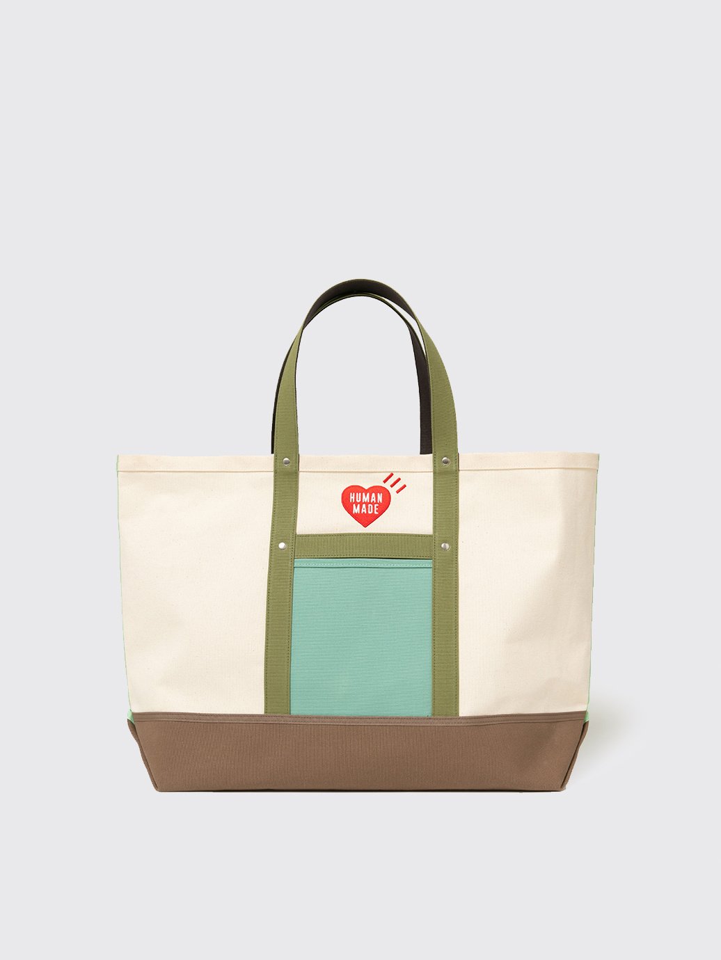 Human Made Nylon Ripstop Heart Tote Bag FW22 Blue – OALLERY