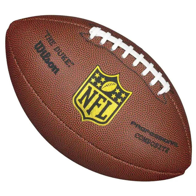 Wilson NFL Duke Replica American Football – Sports Ball Shop