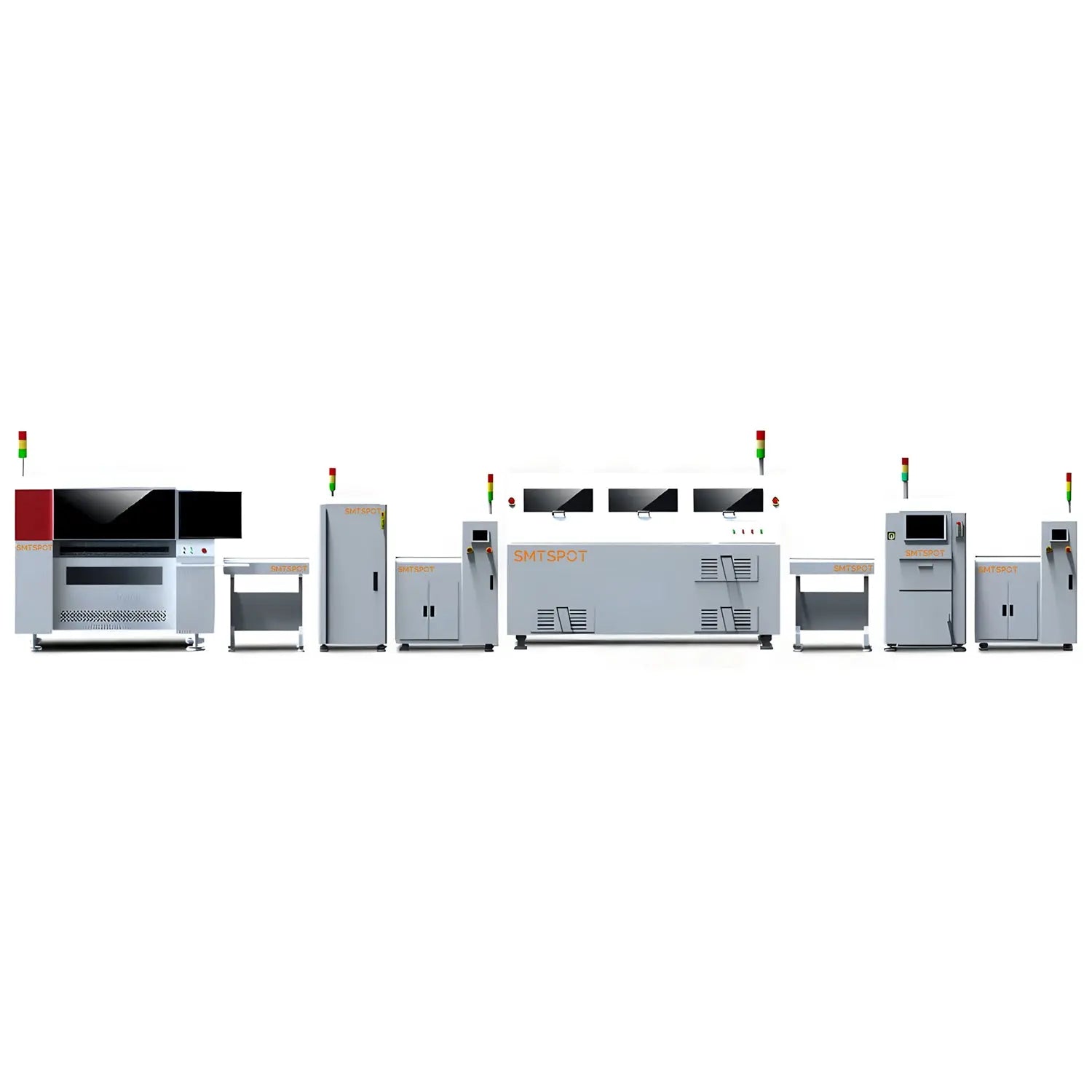 High Level Full Automatic SMT AI Production Line PCB