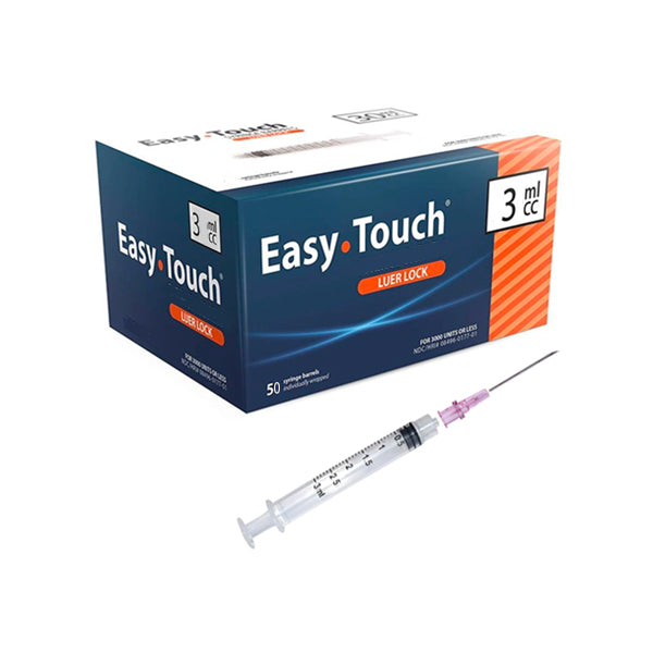 3ml, 18 Gauge x 1.5 Sterile Syringe and Needle Combo