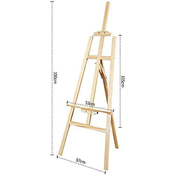 Small Table Top Easel Display Canvas Pictures Stand | H 25cm Solid  Beechwood DIY