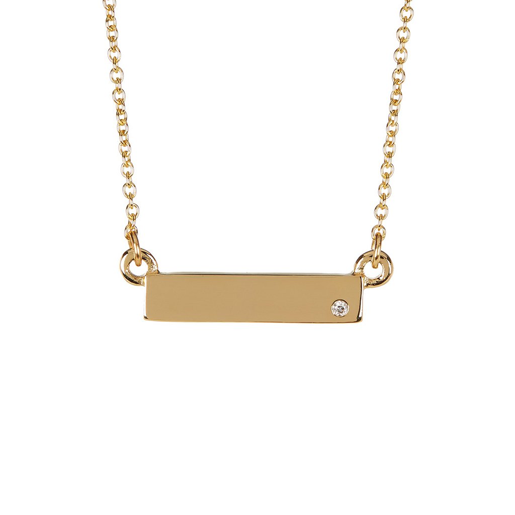 Side Bar Necklace