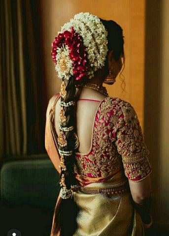 21 Stylish And Beautiful Indian Hairstyle For Saree | Engagement hairstyles,  Hair style on saree, Indian hairstyles