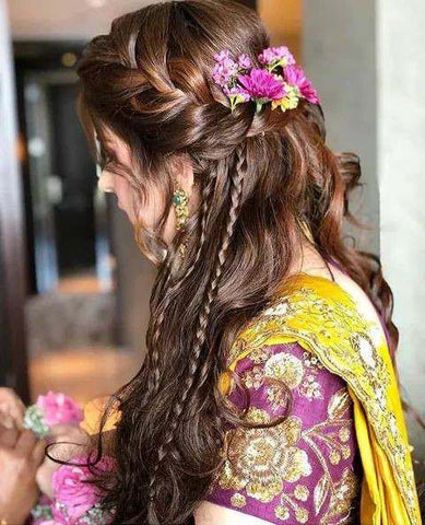 Festive Hair Inspiration From The Hairstyles Nora Fatehi Wore With Sarees
