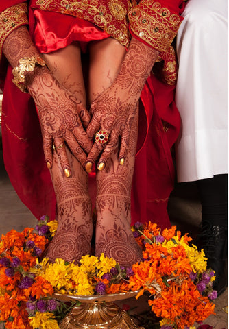 Mehendi Ceremony in Tamil wedding