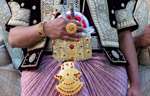 Sri Lankan groom