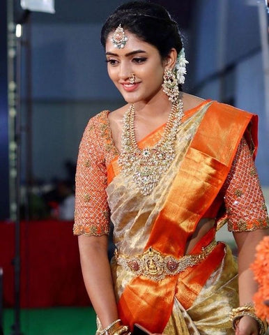 Traditional Saree Draping