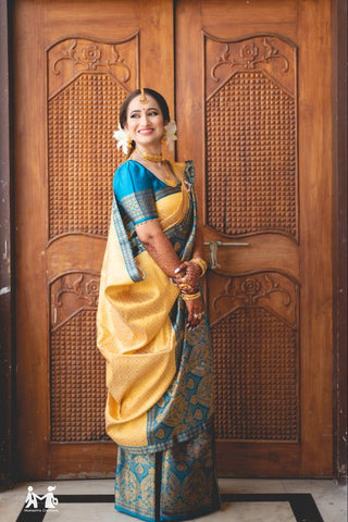 Assamese saree draping