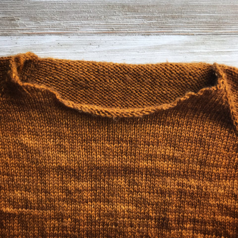 How to Perfect a Neckline when Picking up Stitches