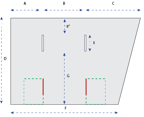 asymmetrical cardigan pattern schematic