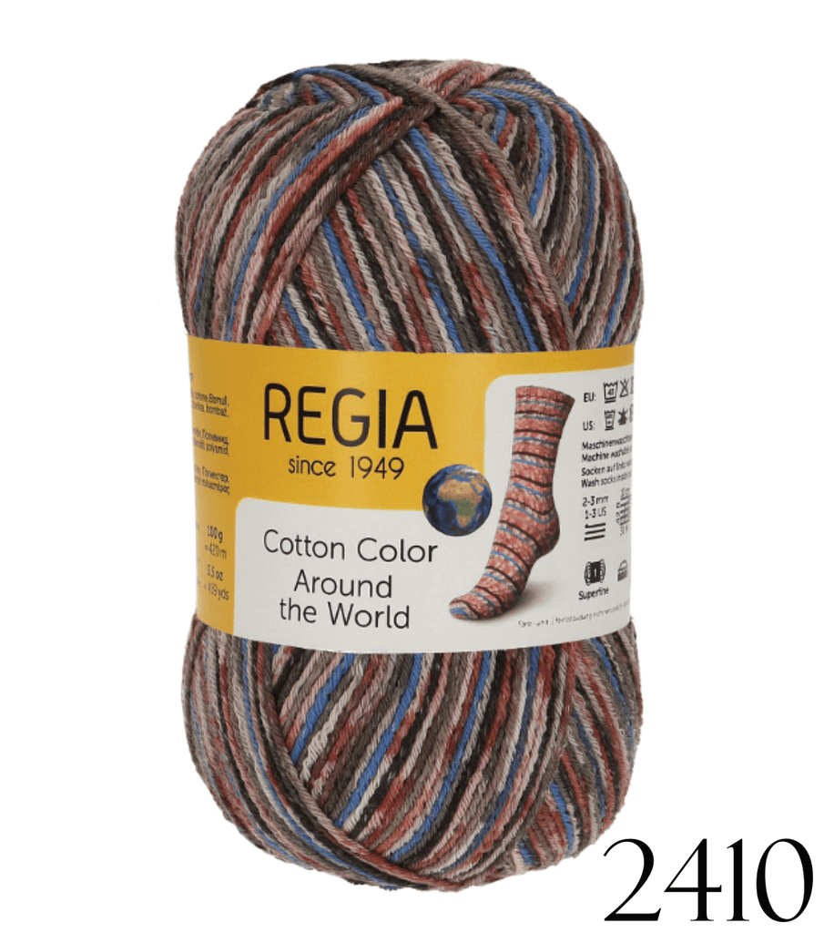 Regia Cotton Color - Tutti Frutti Color – Biscotte Yarns