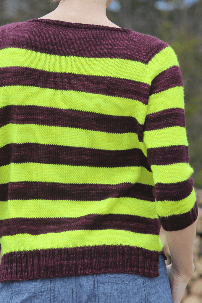 The Rugby Raglan | Free Knitting Pattern – Biscotte Yarns
