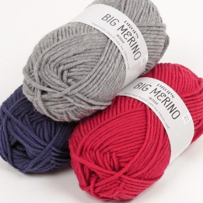 Chunky baby alpaca, pima cotton, merino wool knitting yarn DROPS Wish, 50 g