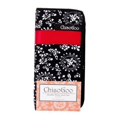 ChiaoGoo Interchangeable Knitting Needles Twist SHORTIES Red Lace