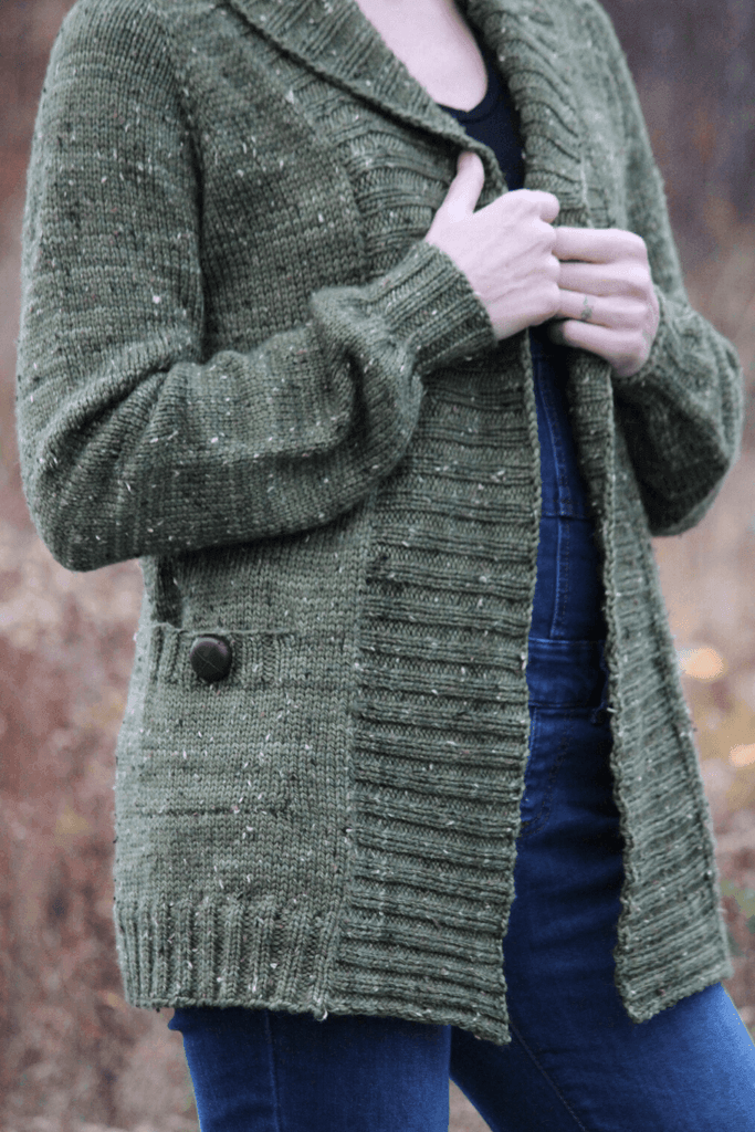 Kalamata Cardigan | Knitting Pattern – Biscotte Yarns