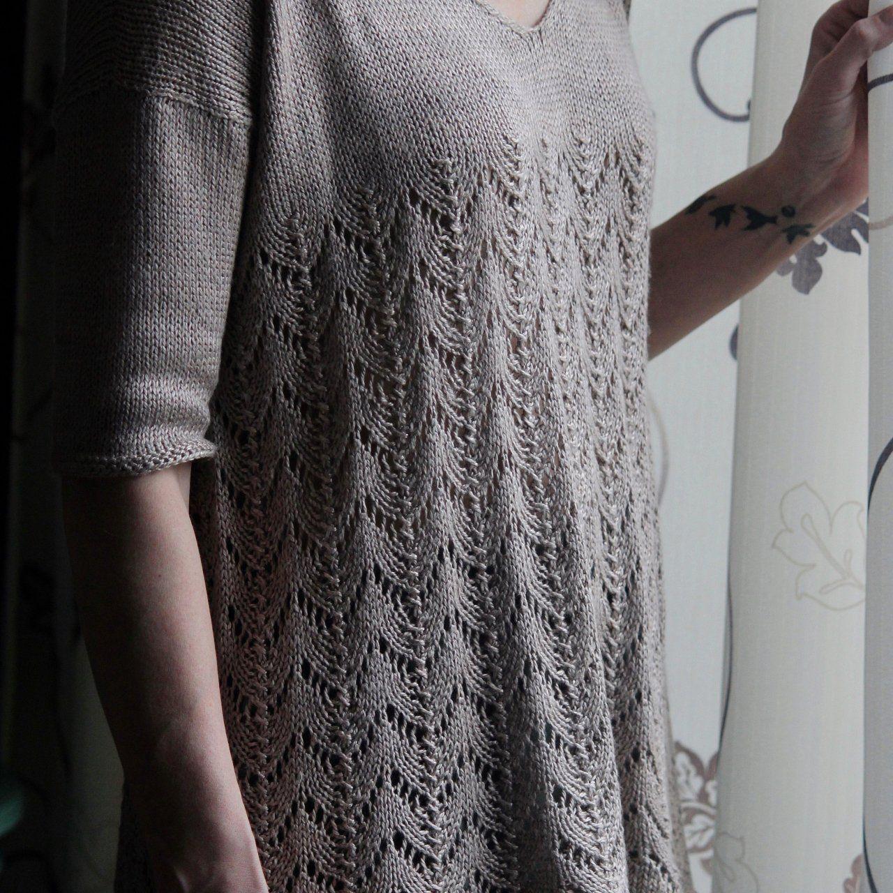 Grace Silk Tee | Free Knitting Pattern – Biscotte Yarns