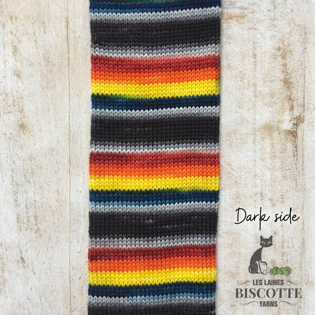 Fading Rainbow Socks - Schibot Garne